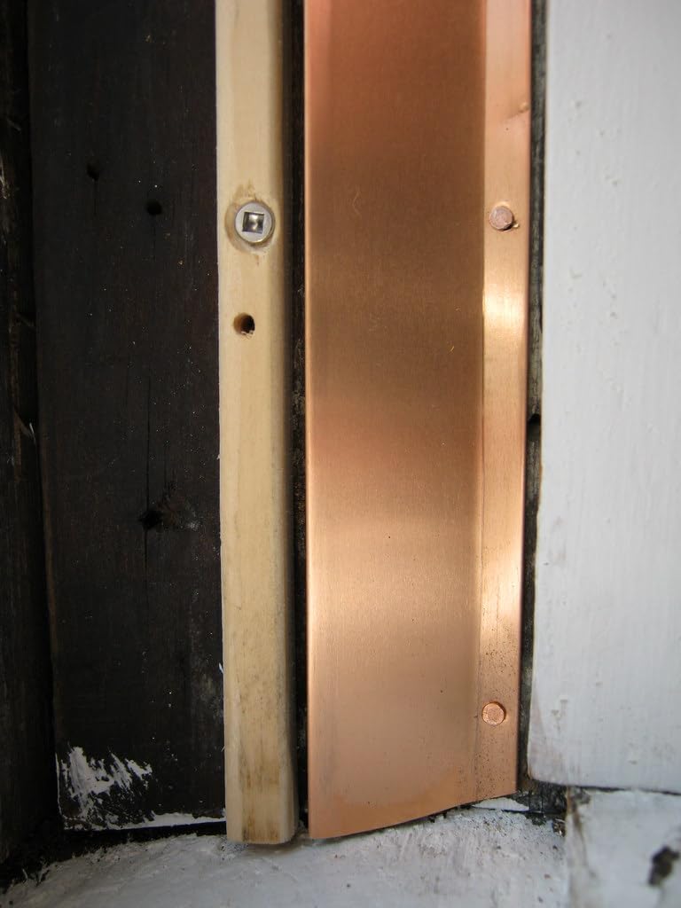 1-1/8" x 100' Spring Bronze Weatherstrip